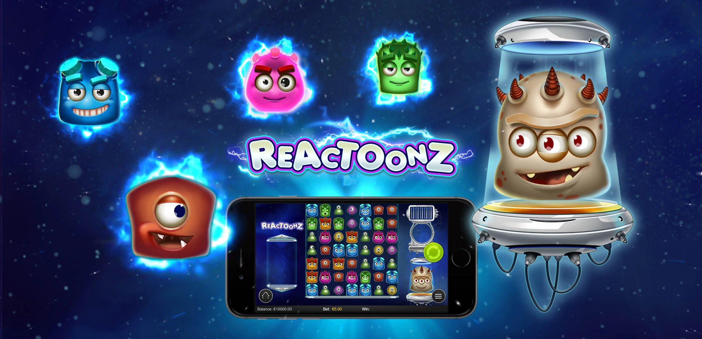 Reactoonz – 1win kasino